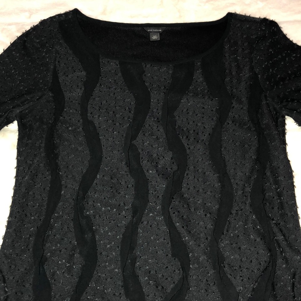 Ann Taylor Ruffled Blouse - Picture 2 of 3